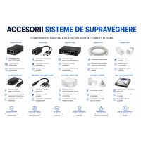 Accesorii sisteme de supraveghere Accesorii sisteme de supraveghere